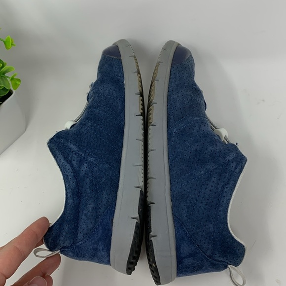 Propet Womens Size 7.5 Travel Walker Suede Sneakers Shoes - Picture 6 of 8